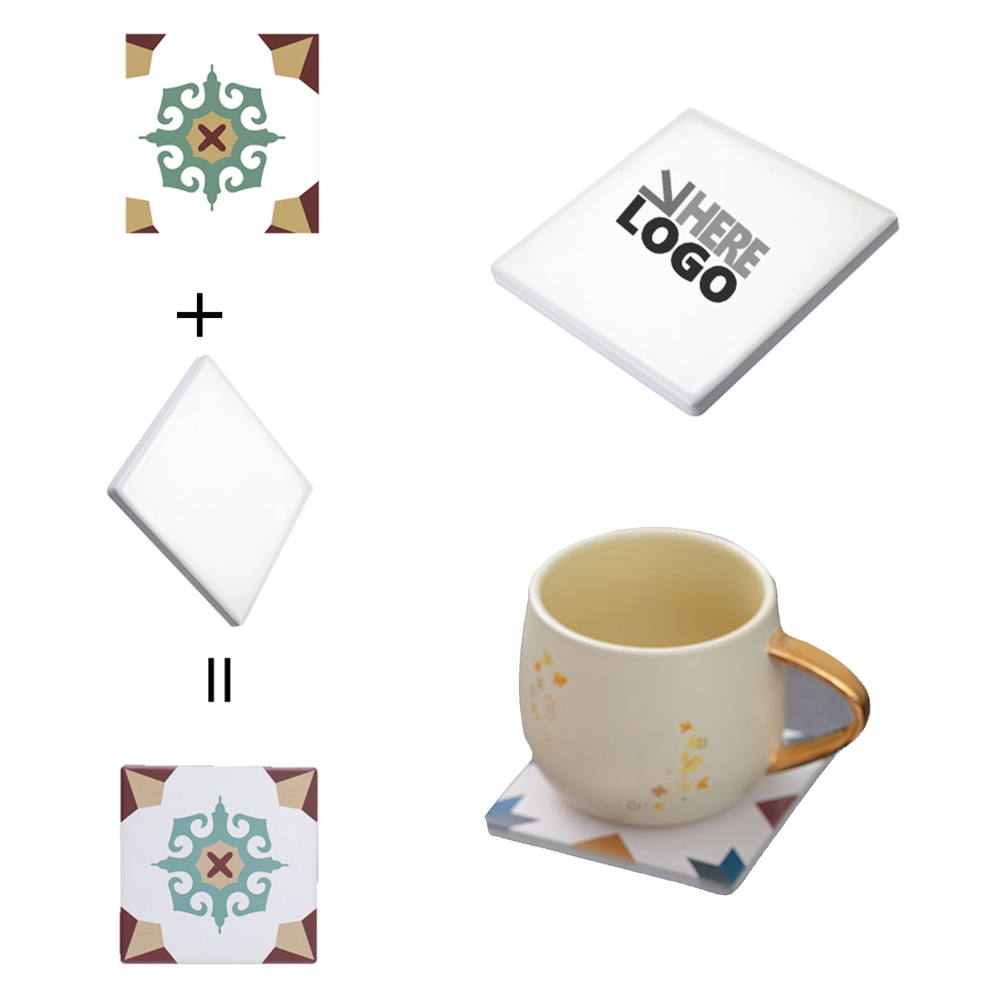 Porcelain Coaster 2