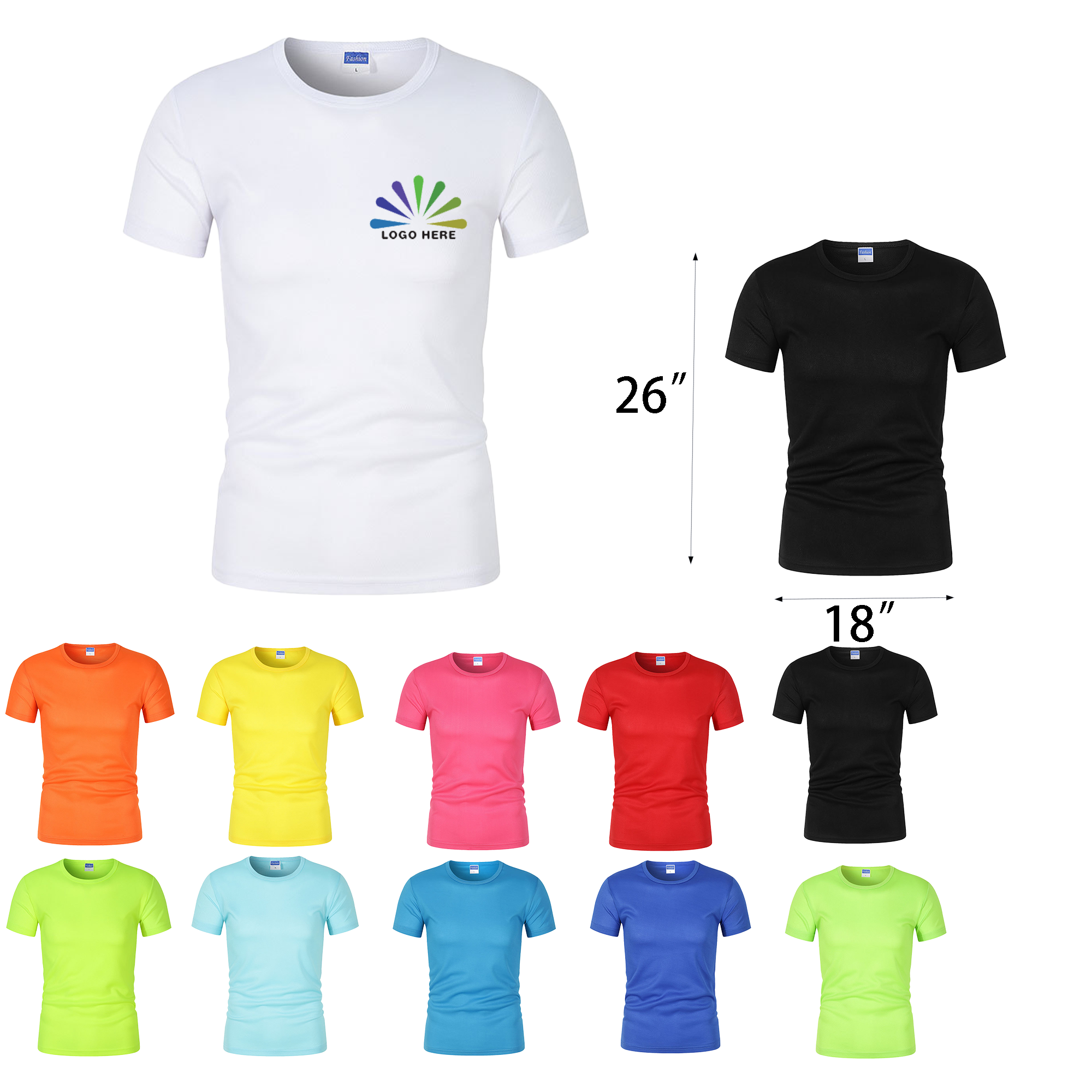 Custom Quick-Drying T-shirt 1