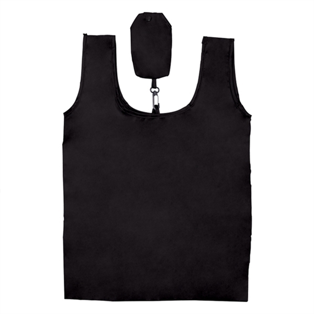 Large Resuable Polyester Folding Grocery Tote Bag 1