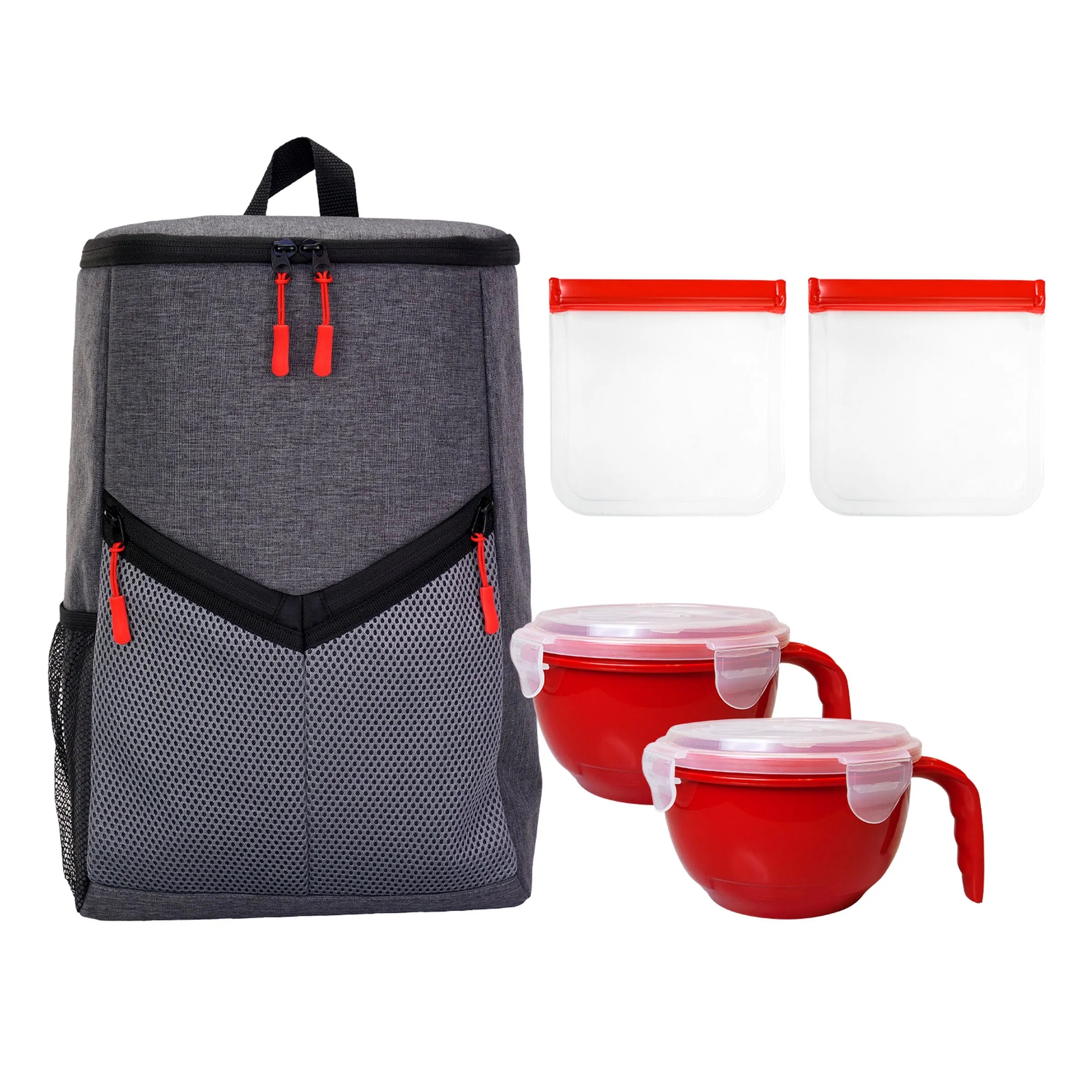 VICTORY NOODLE & SANDWICH COOLER BACKPACK SET 9