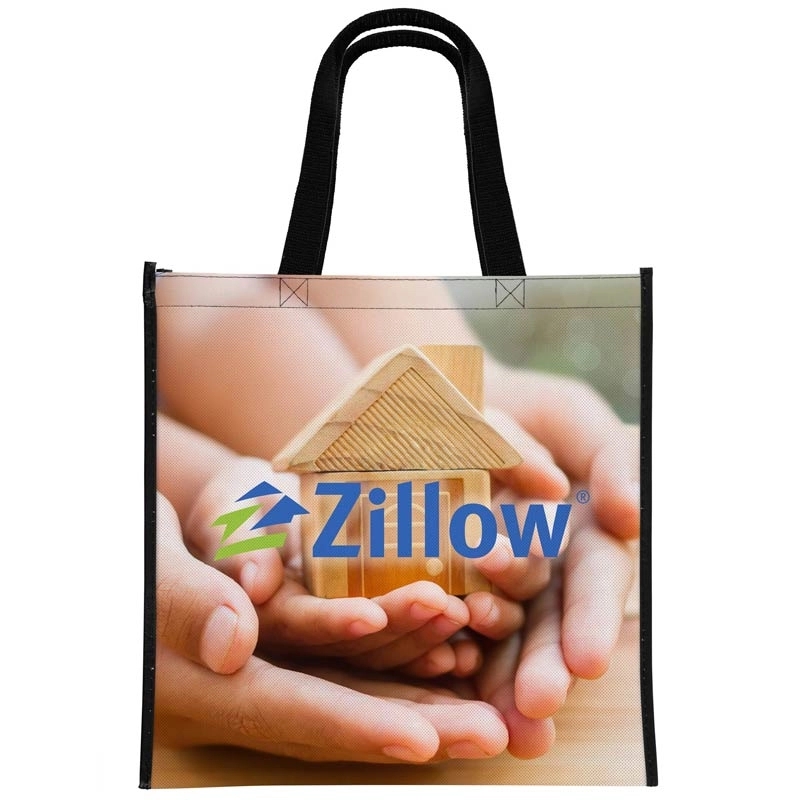 13" x 13" Laminated Full-Color Tote Bag 1