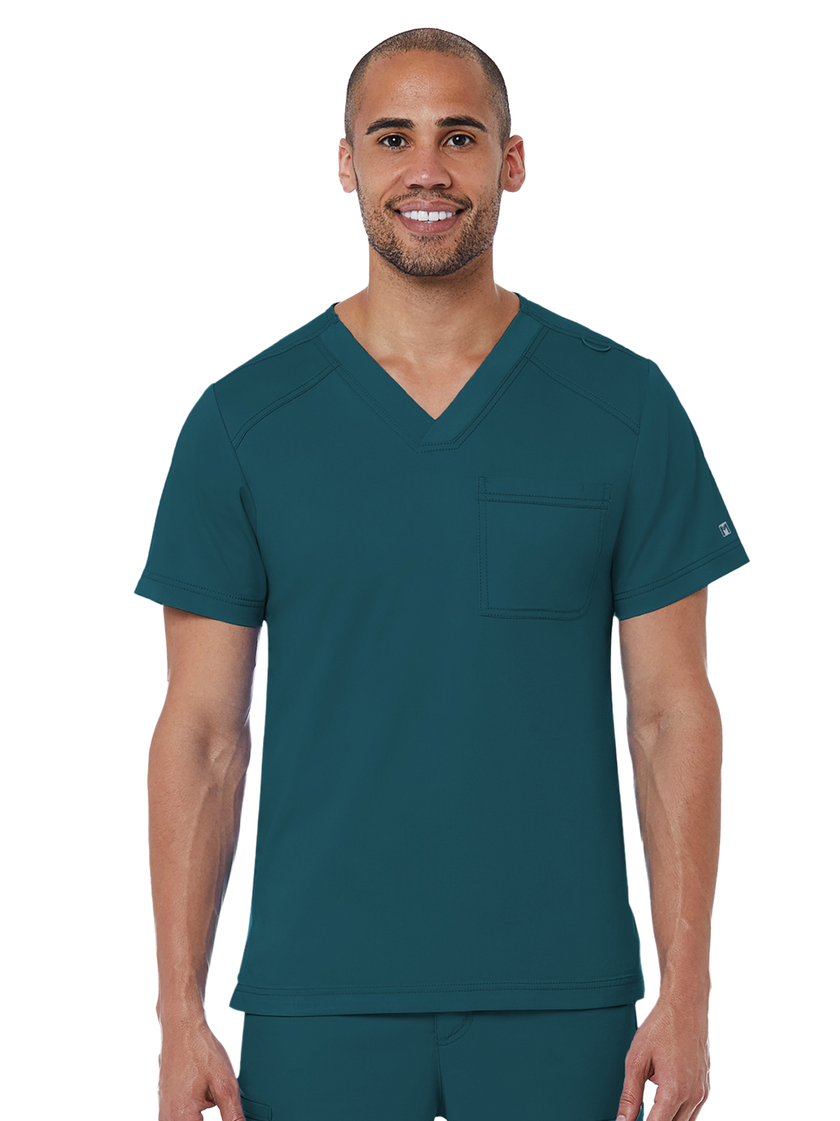 Maevn - Matrix - Men's One-Pocket V-Neck Top 4