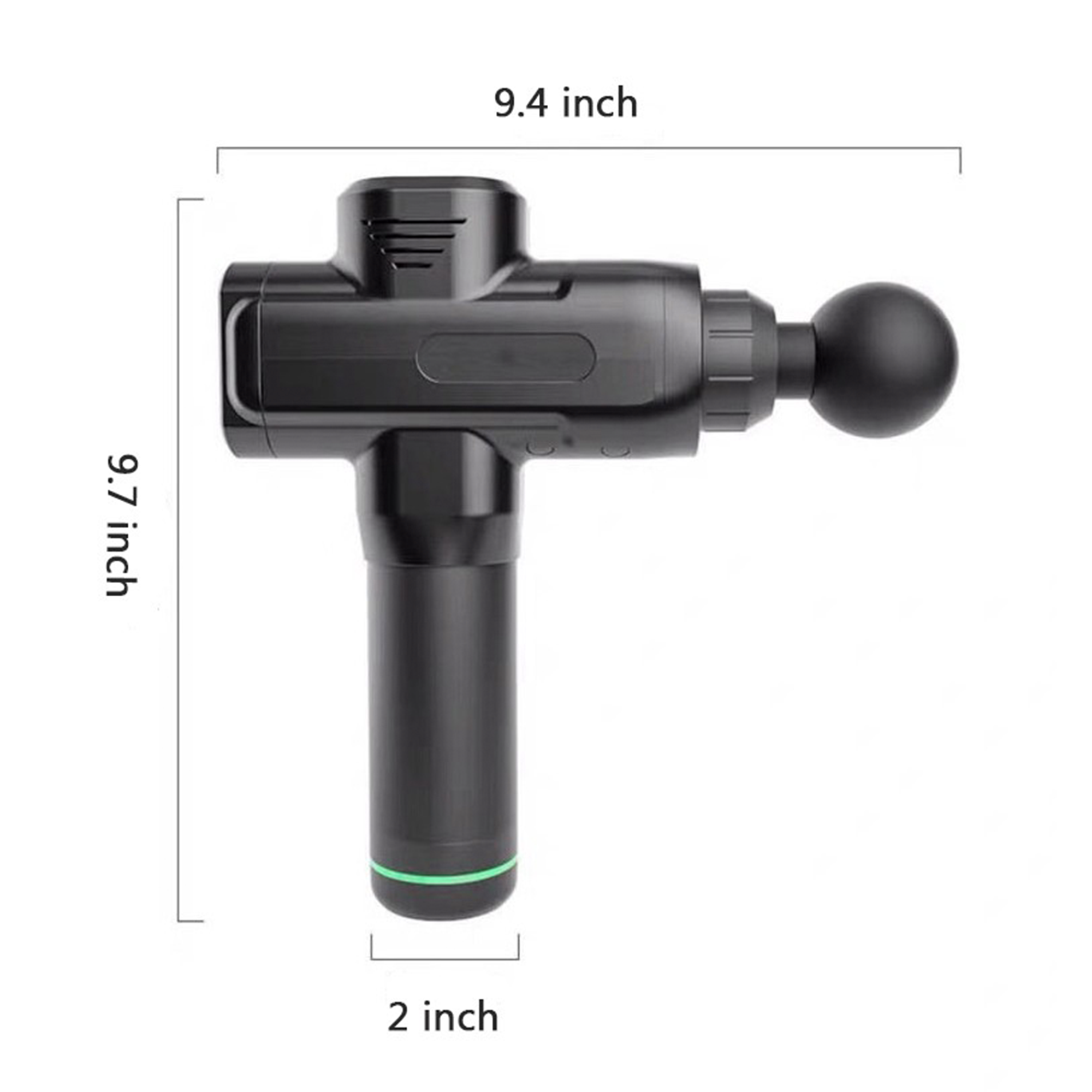 Electric Touch Screen Massager Gun 2
