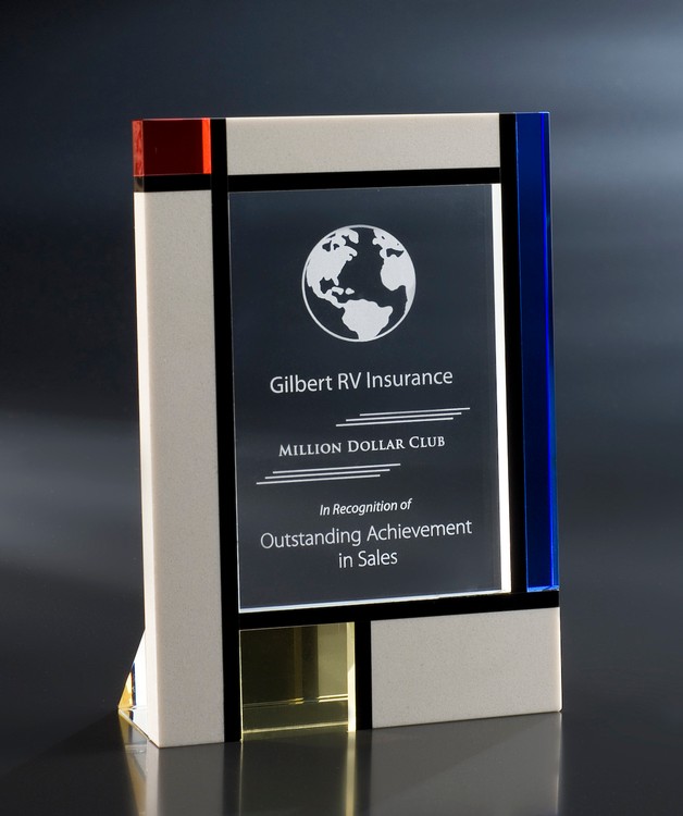 Artistic Expressions Crystal Mondrian Award 1