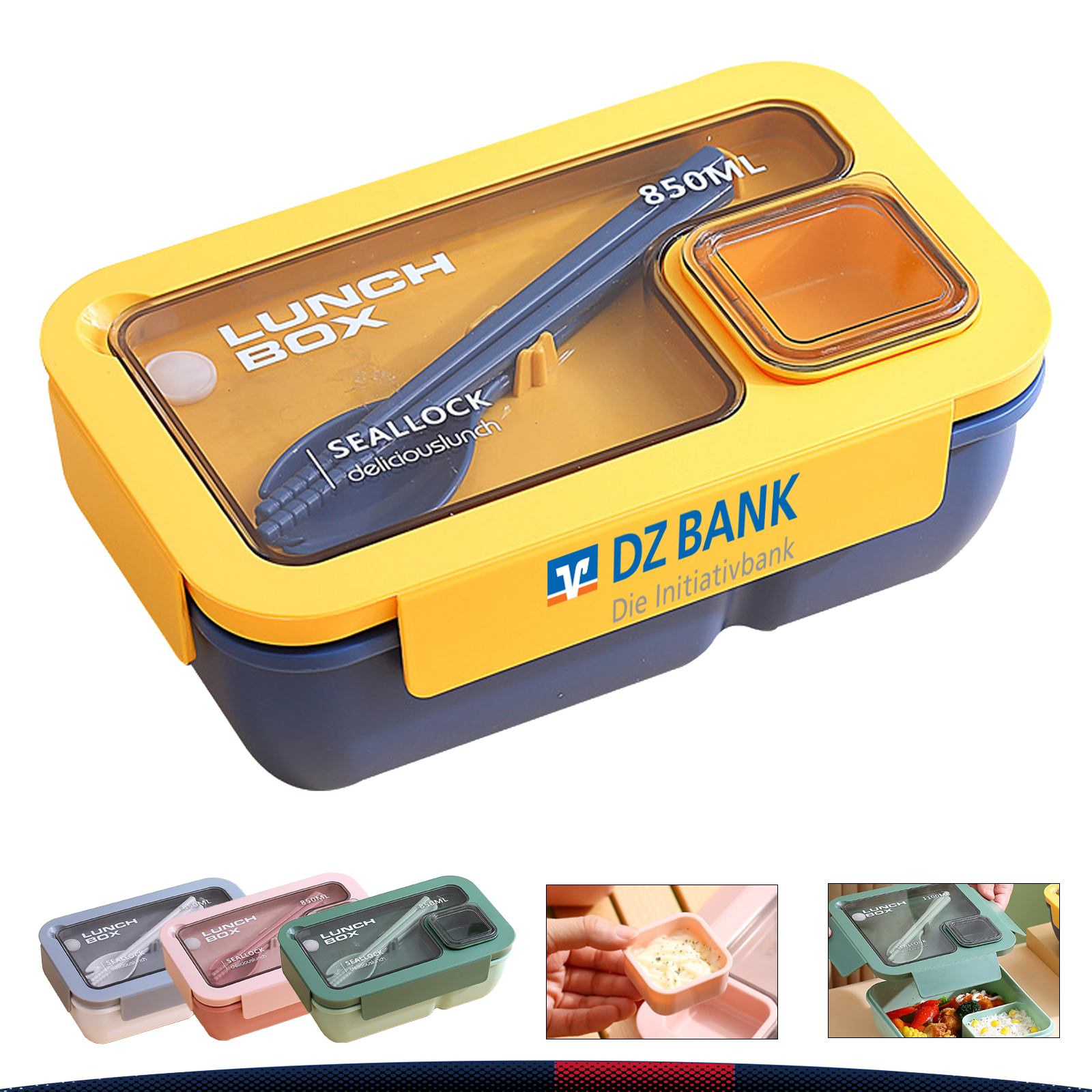 Sinly Rectangular Lunch Box 3