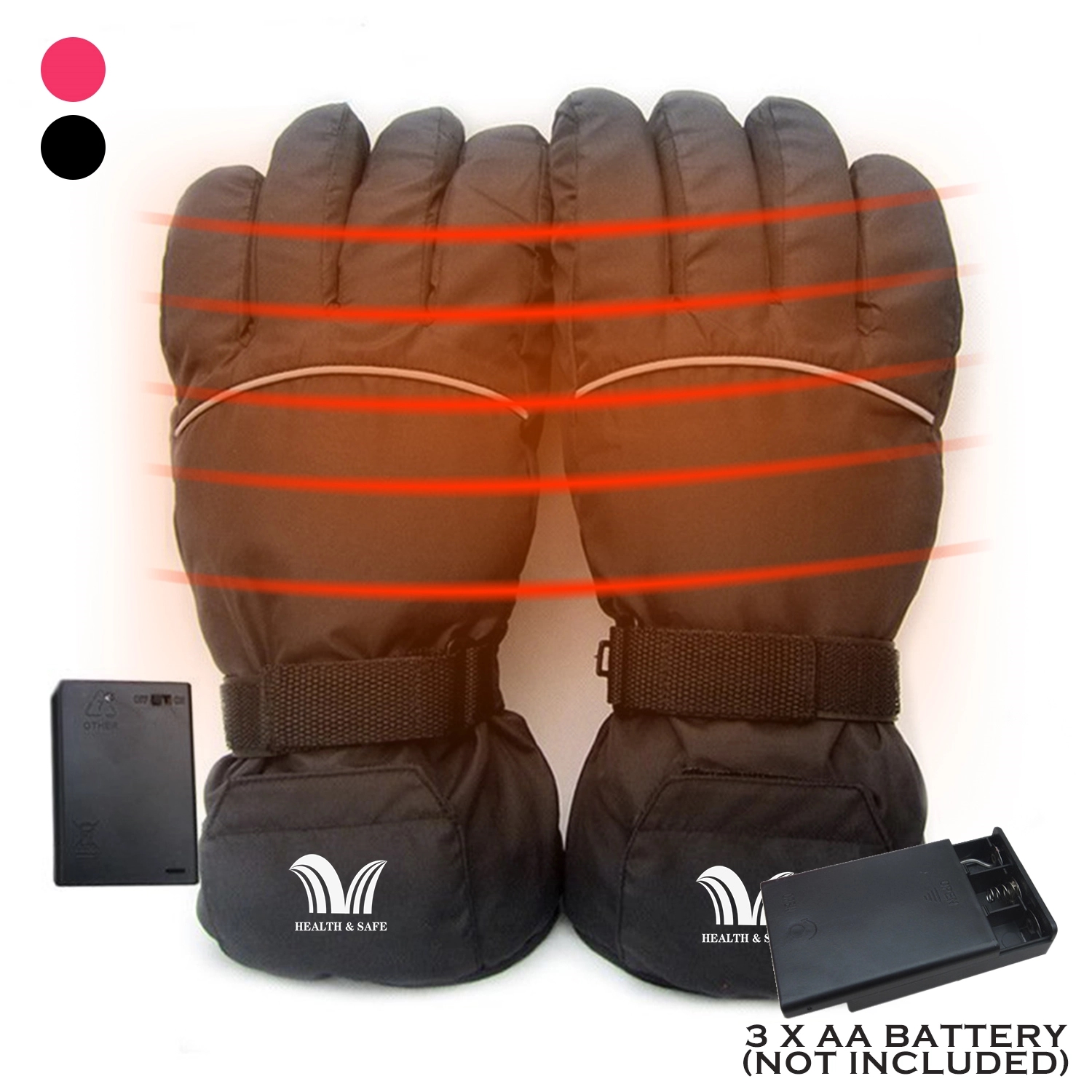 Five-Finger Back Heating Gloves 1