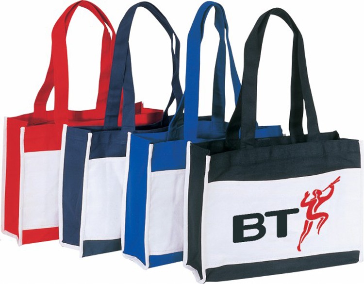Canvas Tote Bag, custom tote bag with logo imprint 1