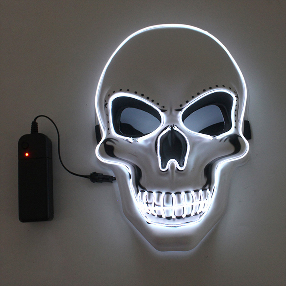 Halloween LED Skeleton Luminous Mask 2