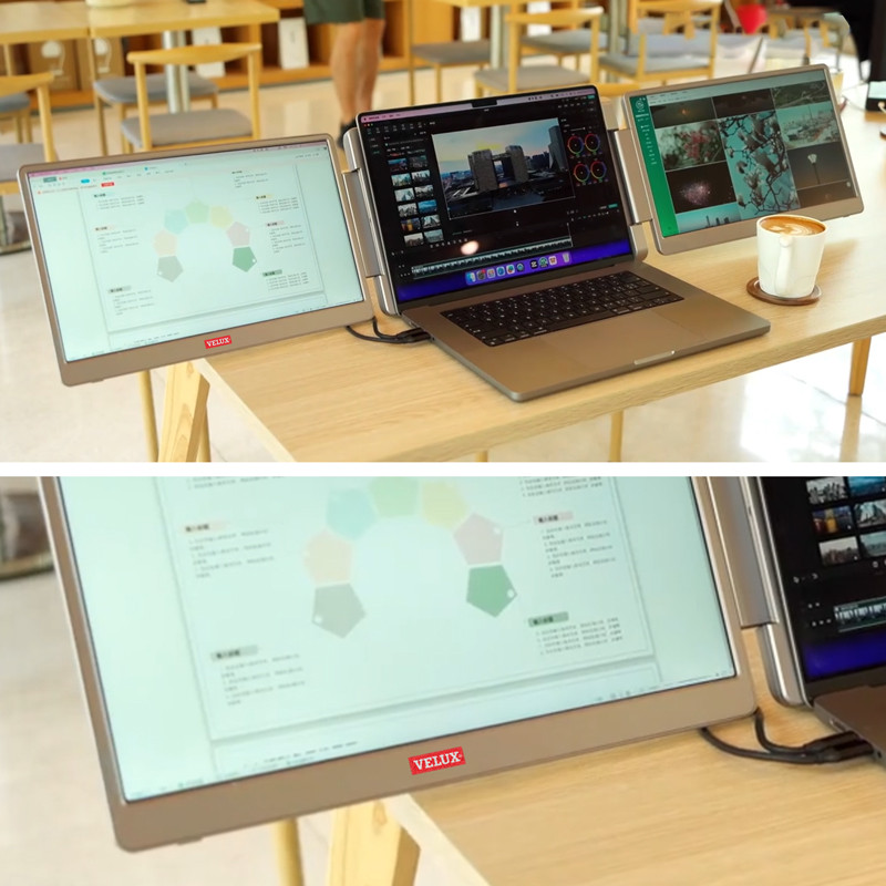 Laptop Trio Monitor Extender 8