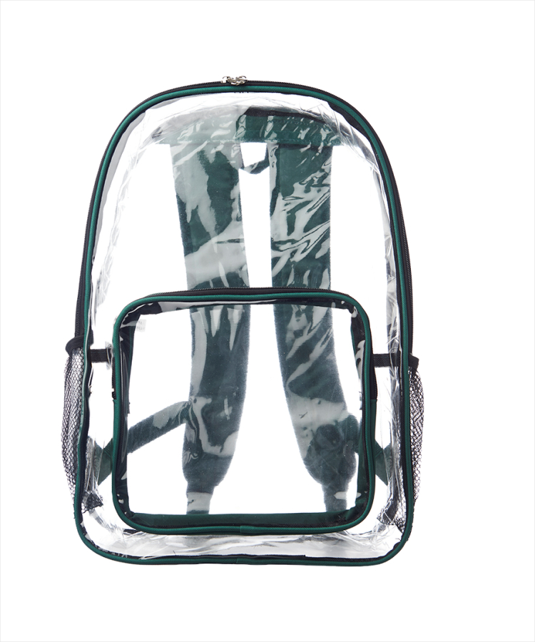 Union Printed - Pocket Clear Plastic Backpacks 7