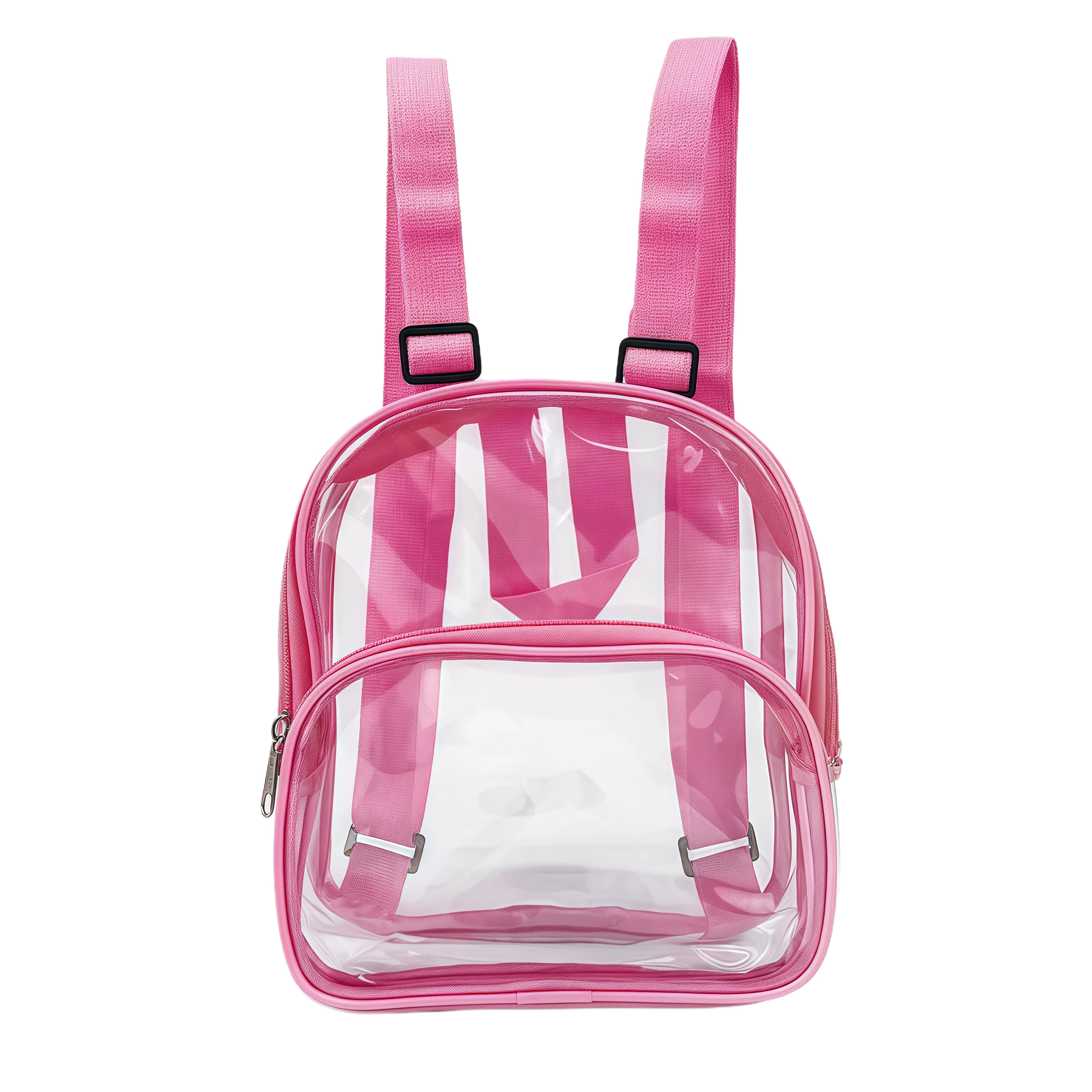 Waterproof Clear PVC Backpack for Sports Travel School Large Capacity Transparent Shoulder Bag 4