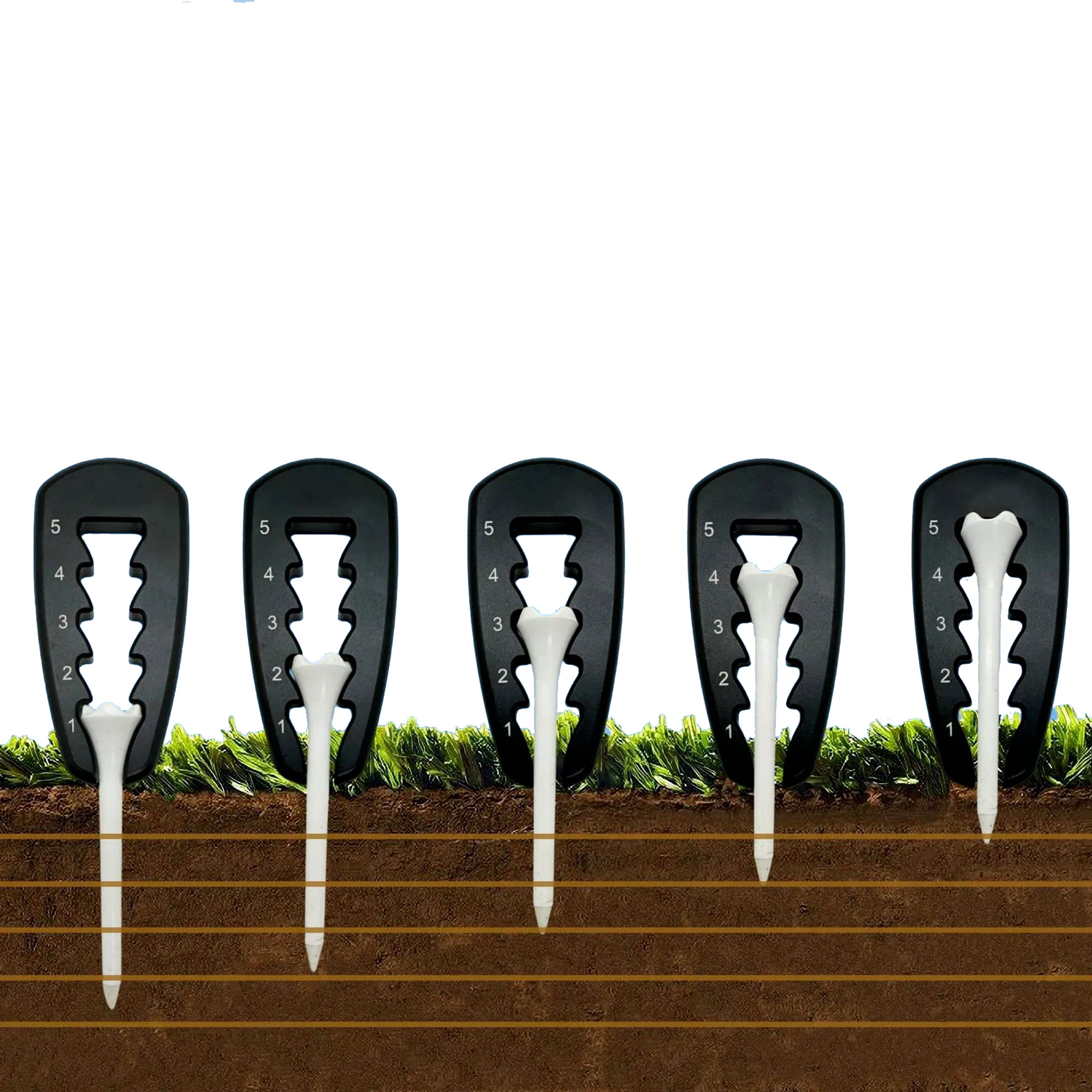 MOQ100 Golf Tee Height Setter 4