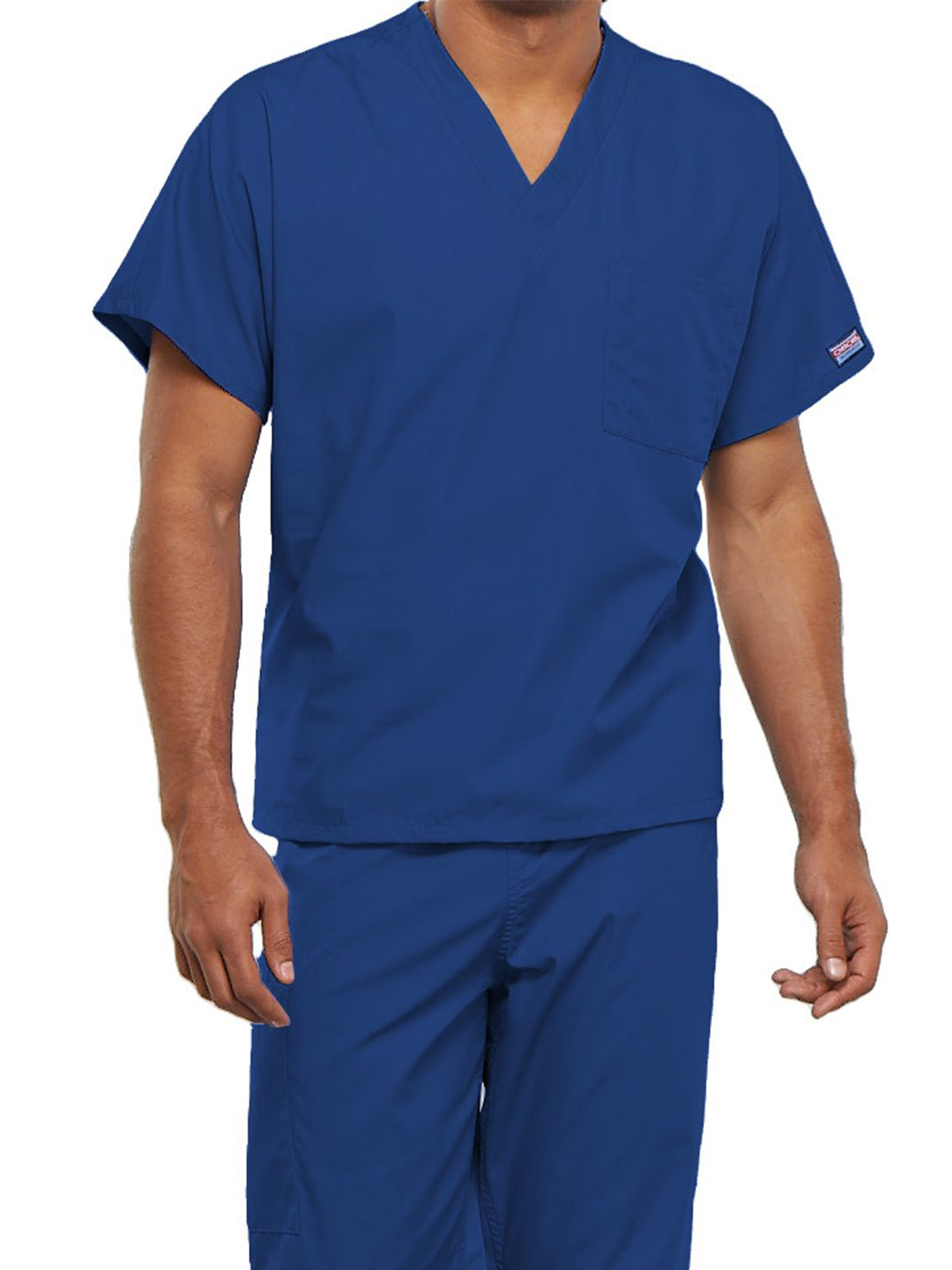 Cherokee - Workwear Originals - Unisex 1-Pocket V-Neck Top 103