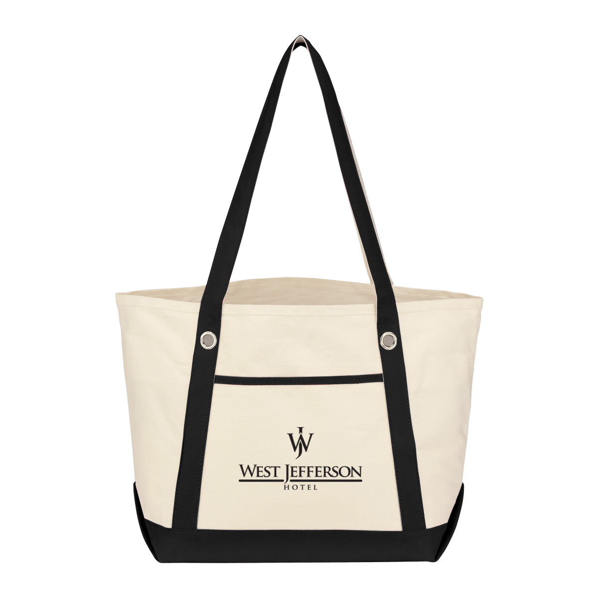 Medium Cotton Canvas Sailing Tote Bag 38