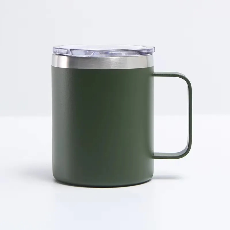 Double wall stainless steel Camper Vacuum Mug 12oz 19