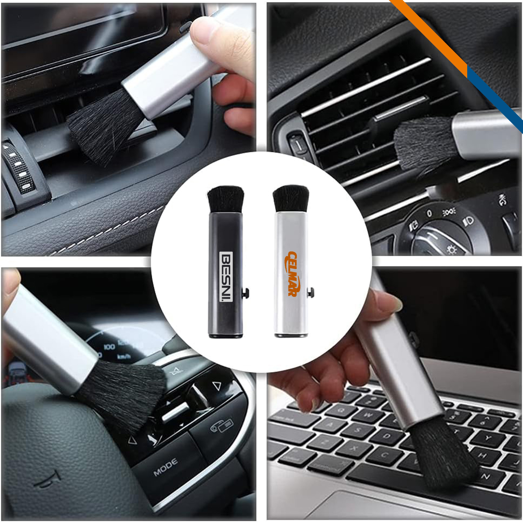 Venn Retractable Keyboard Brush 7