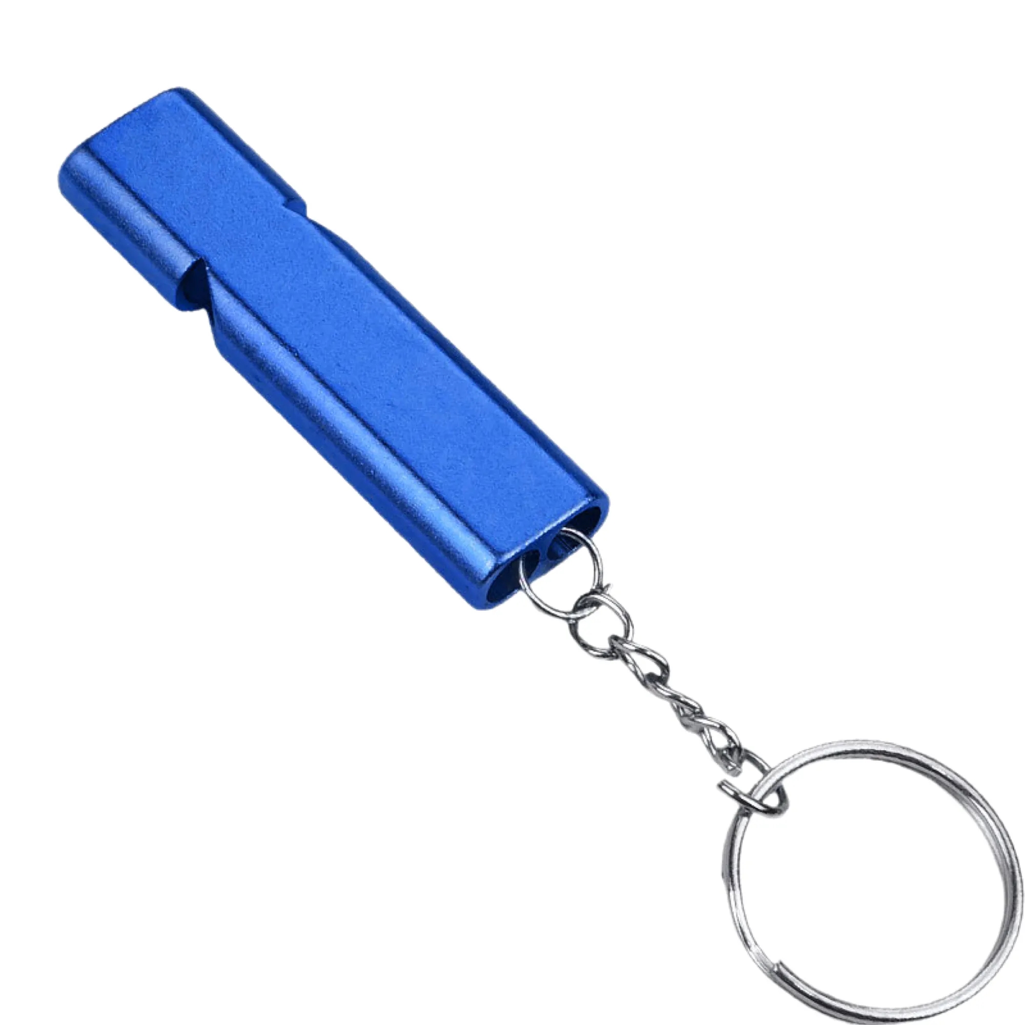 Aluminum Survival Whistle with Keychain 2