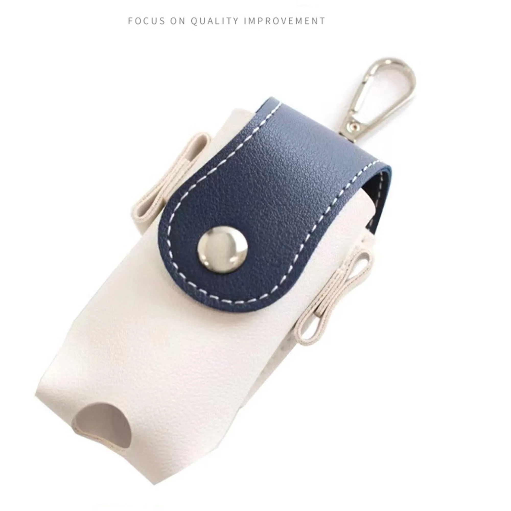 Portable PU Leather Golf Ball Bag 18