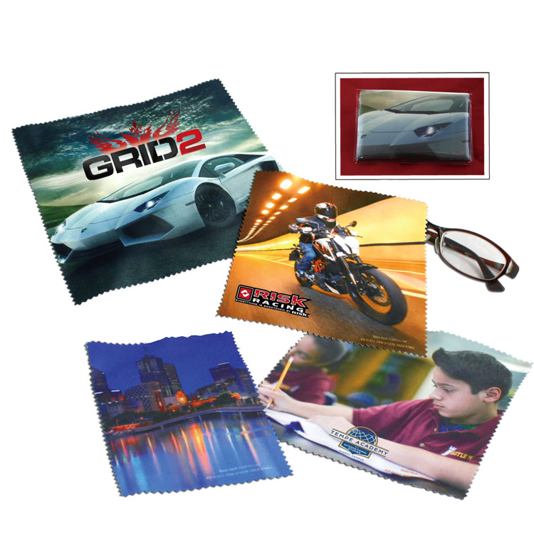 Full Color Microfiber Cleaning Cloths 2