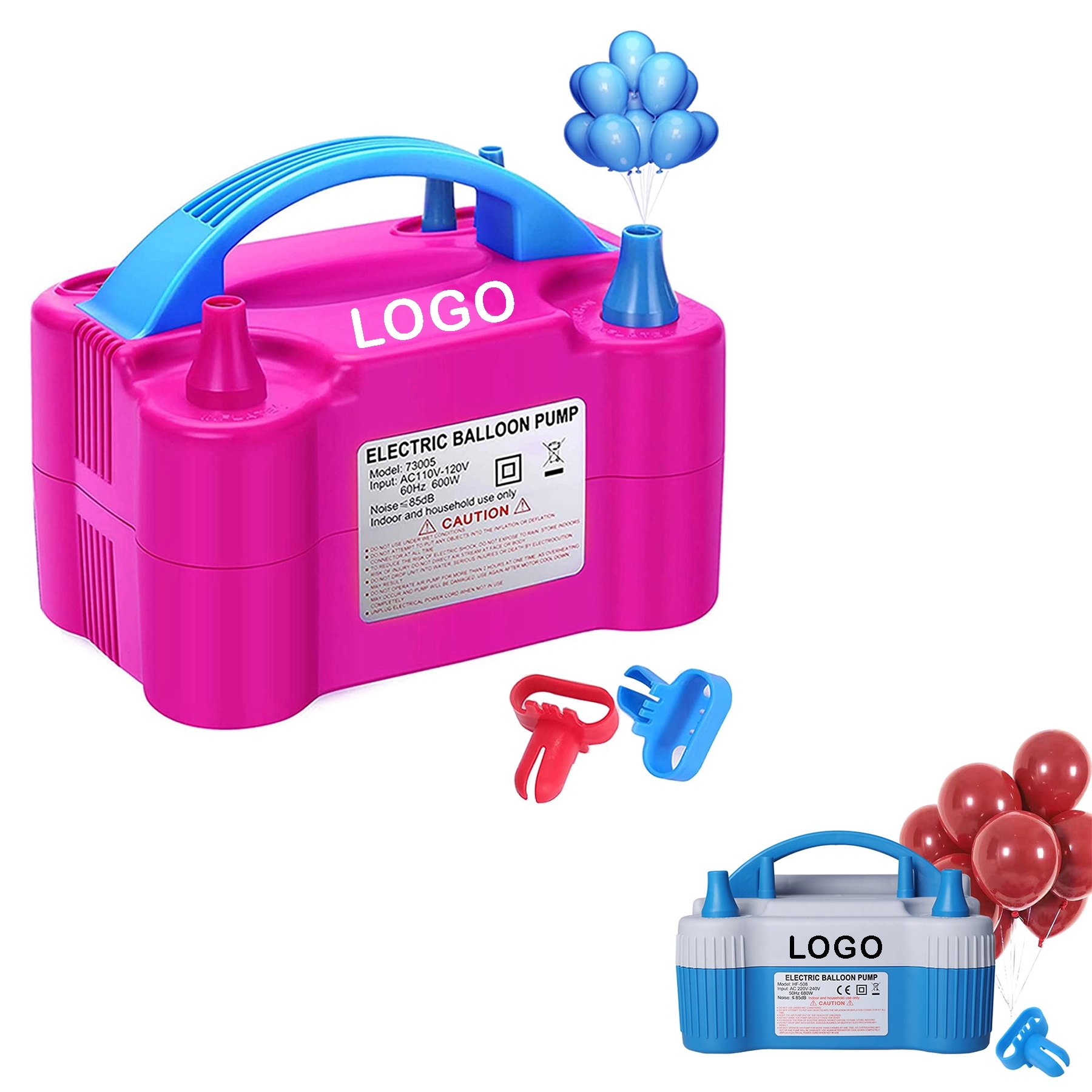 Electric Air Balloon Pump Blower Inflation Machine 2
