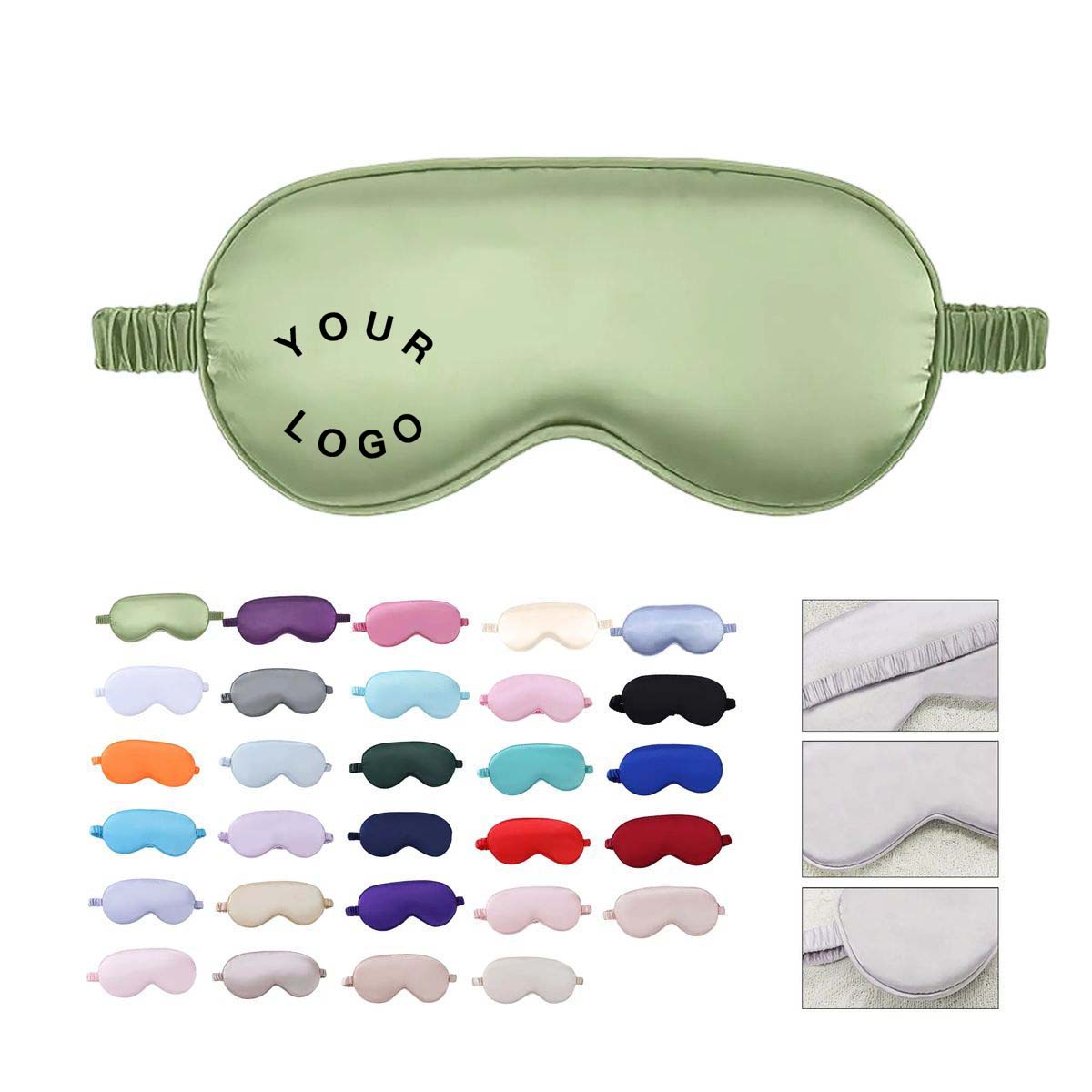 Luxury Silk Sleep Mask Lightweight and Durable 11