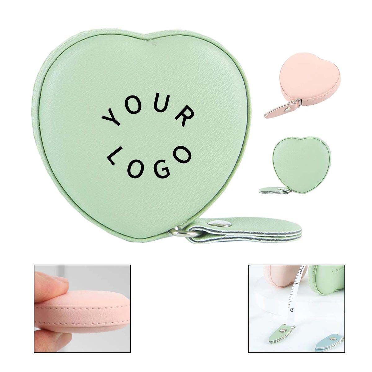 Portable Heart Tape Measure for Travel and Sewing 2