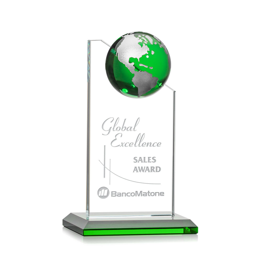 Arden Globe Award - Green/Silver 7