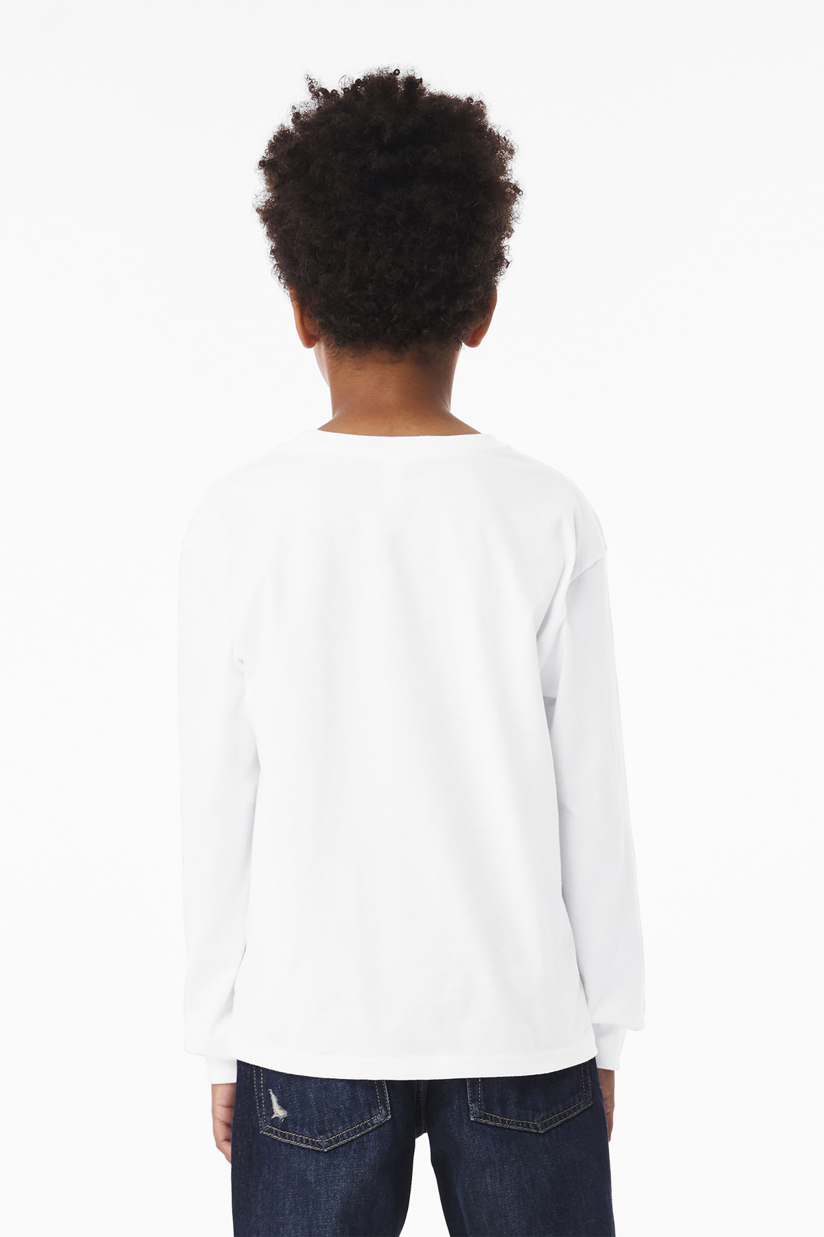 BELLA+CANVAS Youth 6-Ounce Heavyweight Long Sleeve Tee BC3511Y 46