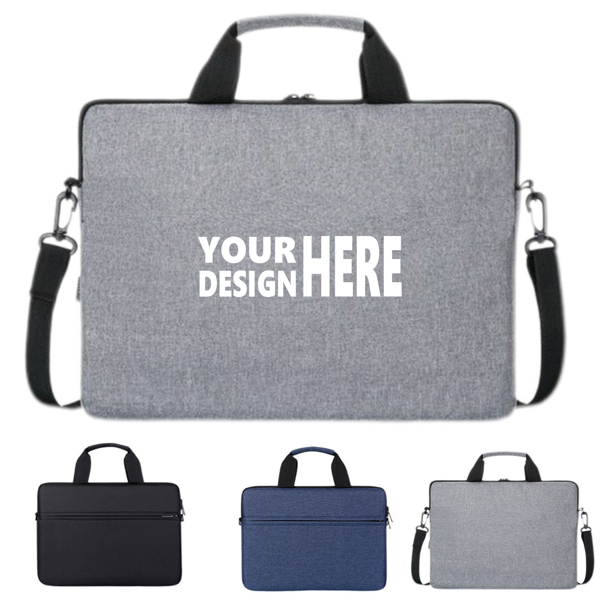 Laptop Carrier with Portable Handle & Adjustable Shoulder Sling 2