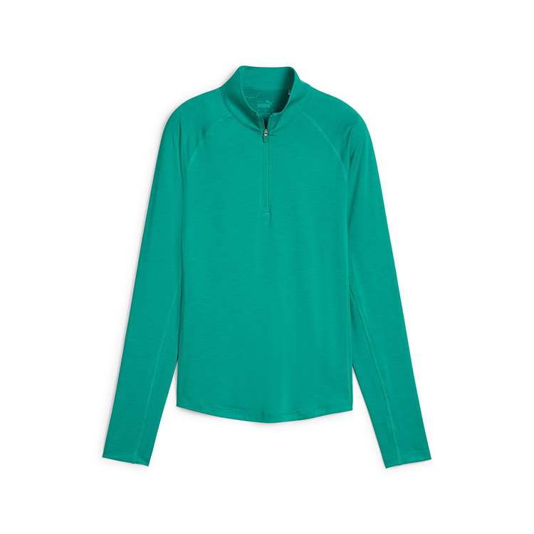 Puma Ladies You-V Solid 1/4 Zip 4