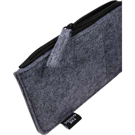 THE GOODS™ Recycled Felt Lanyard Wallet 44
