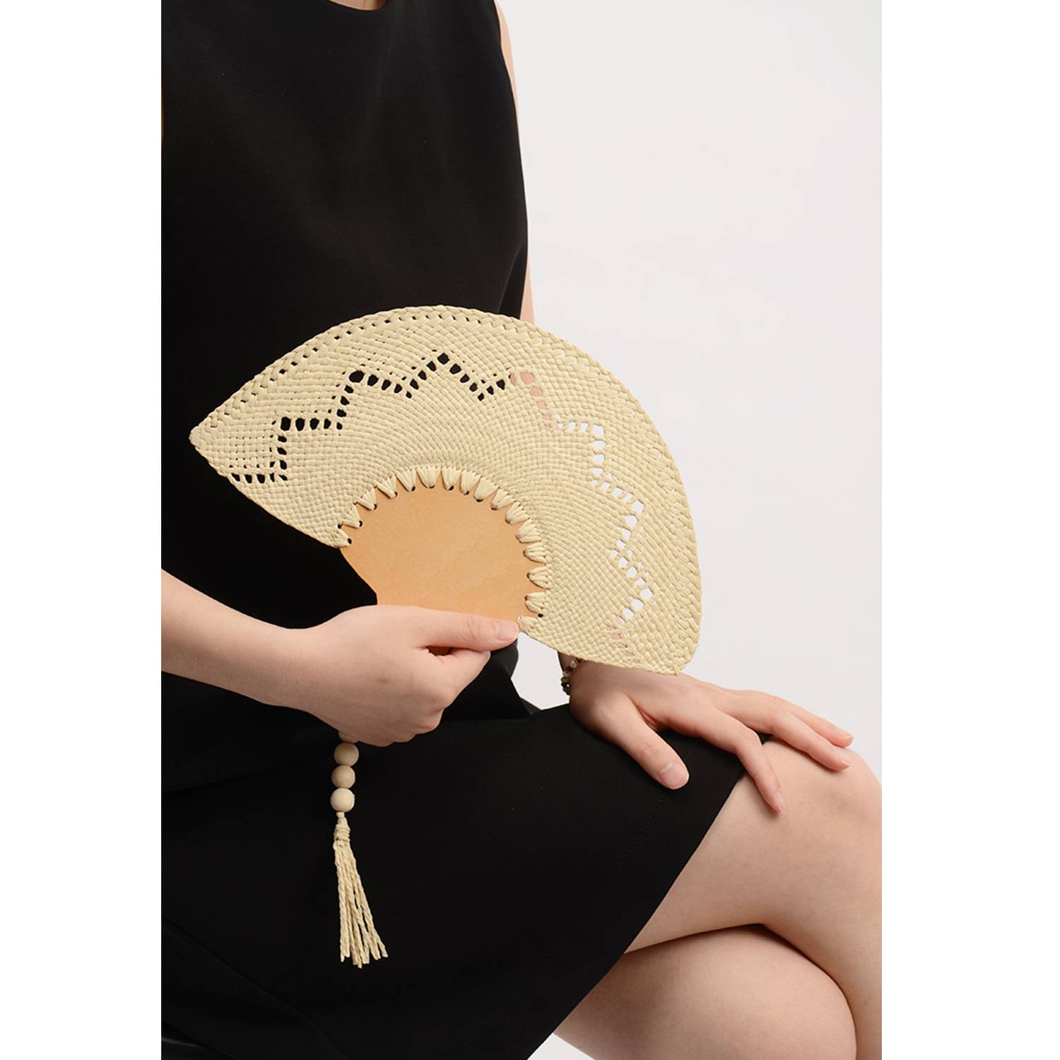 Handcrafted Rattan Fan 4