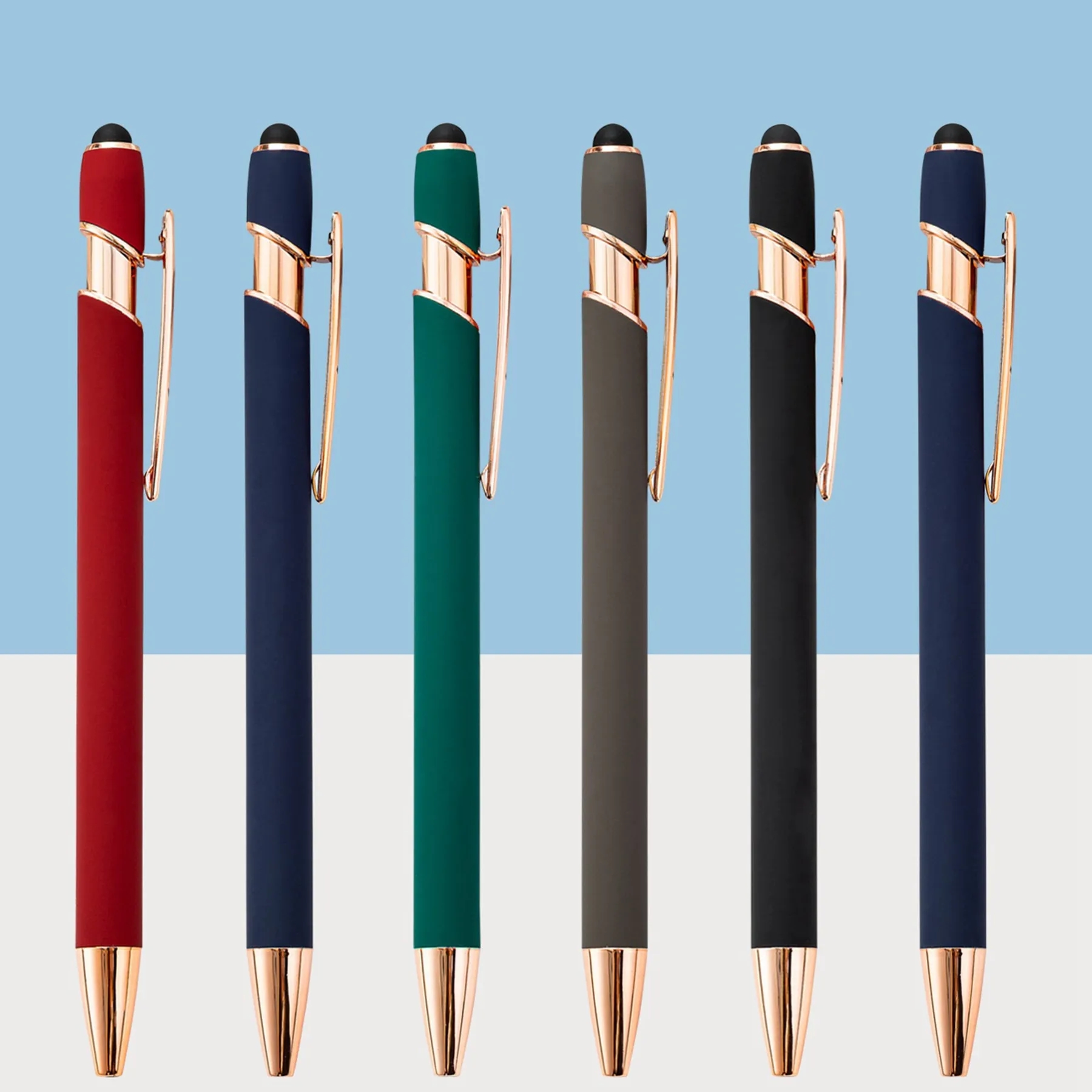 2 in 1 Metal Ballpoint Pen with Stylus 11