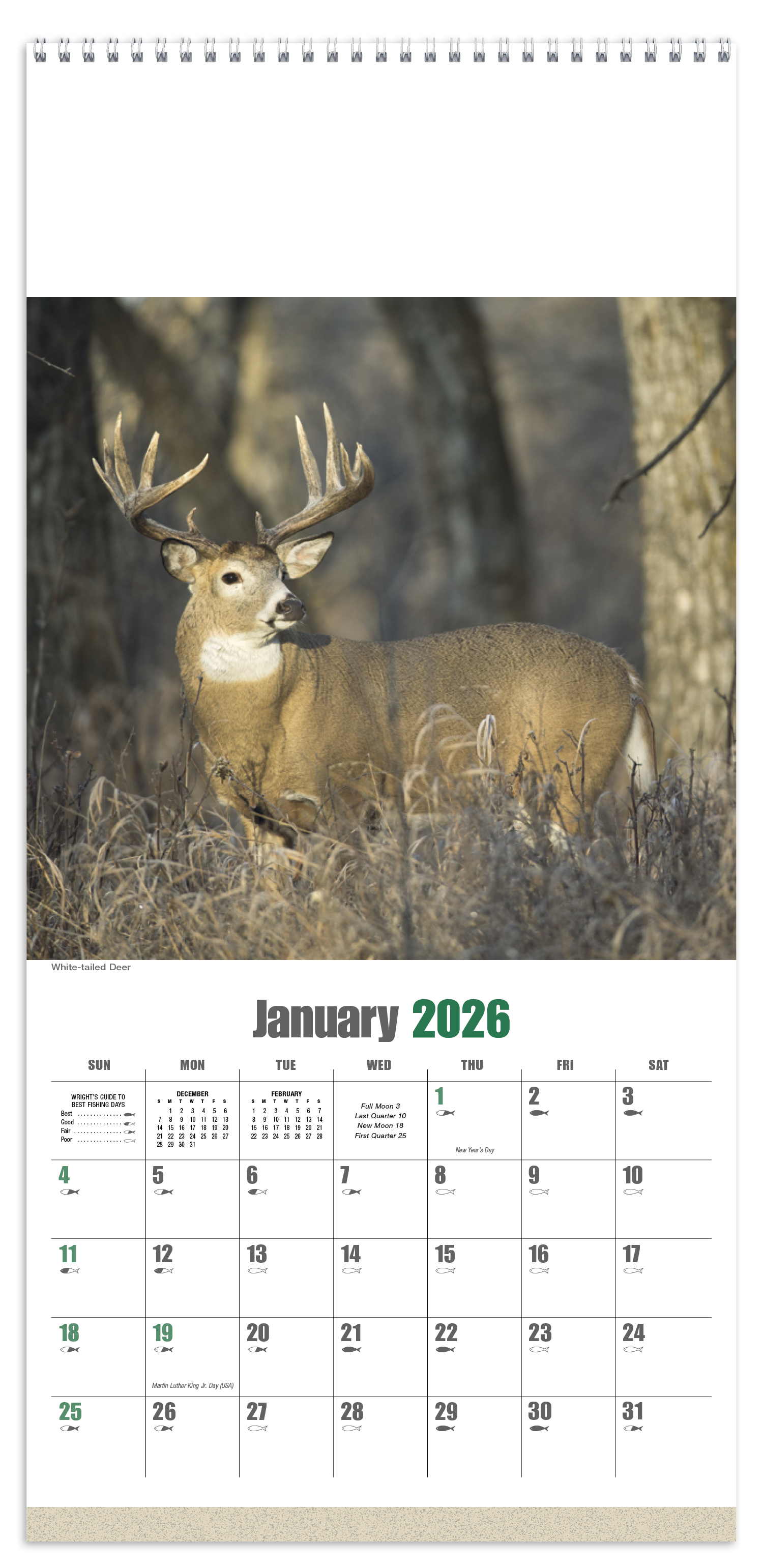 Triumph® Calendars Sportsman Calendar 20