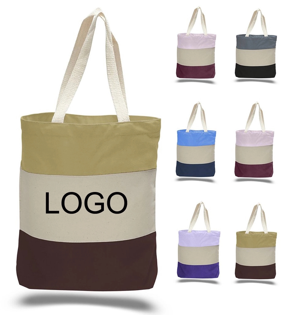 Plain 12 oz.Cotton Canvas Tote Bags 2