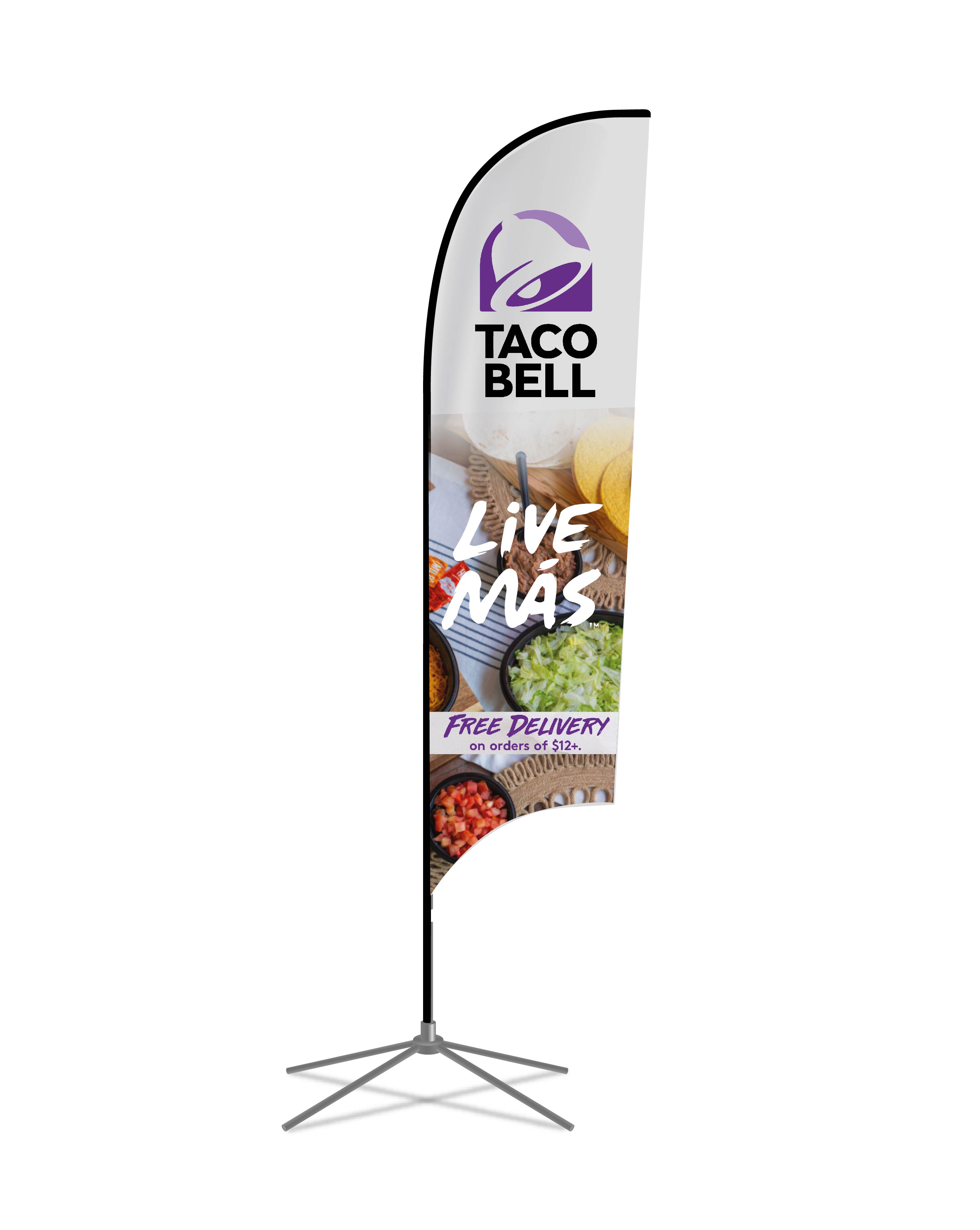 Feather Flag Banner Double Sided Sleeve (17ft) 5