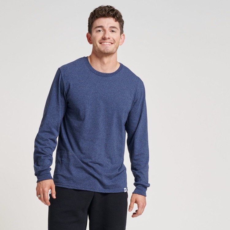 RUSSELL ATHLETIC DRI-POWER® CVC Performance Unisex Long-Sleeve T-Shirt 49