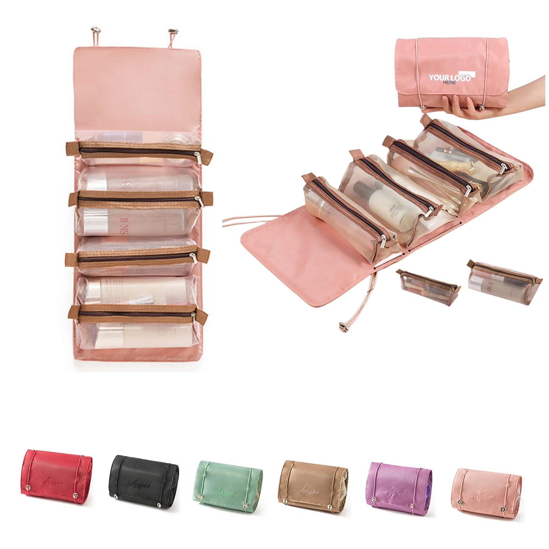 4-In-1 Detachable Toiletry Bag