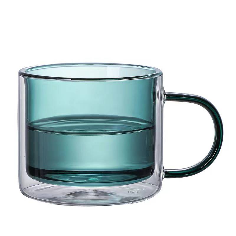 6.7oz Double Wall Glass Cup 8