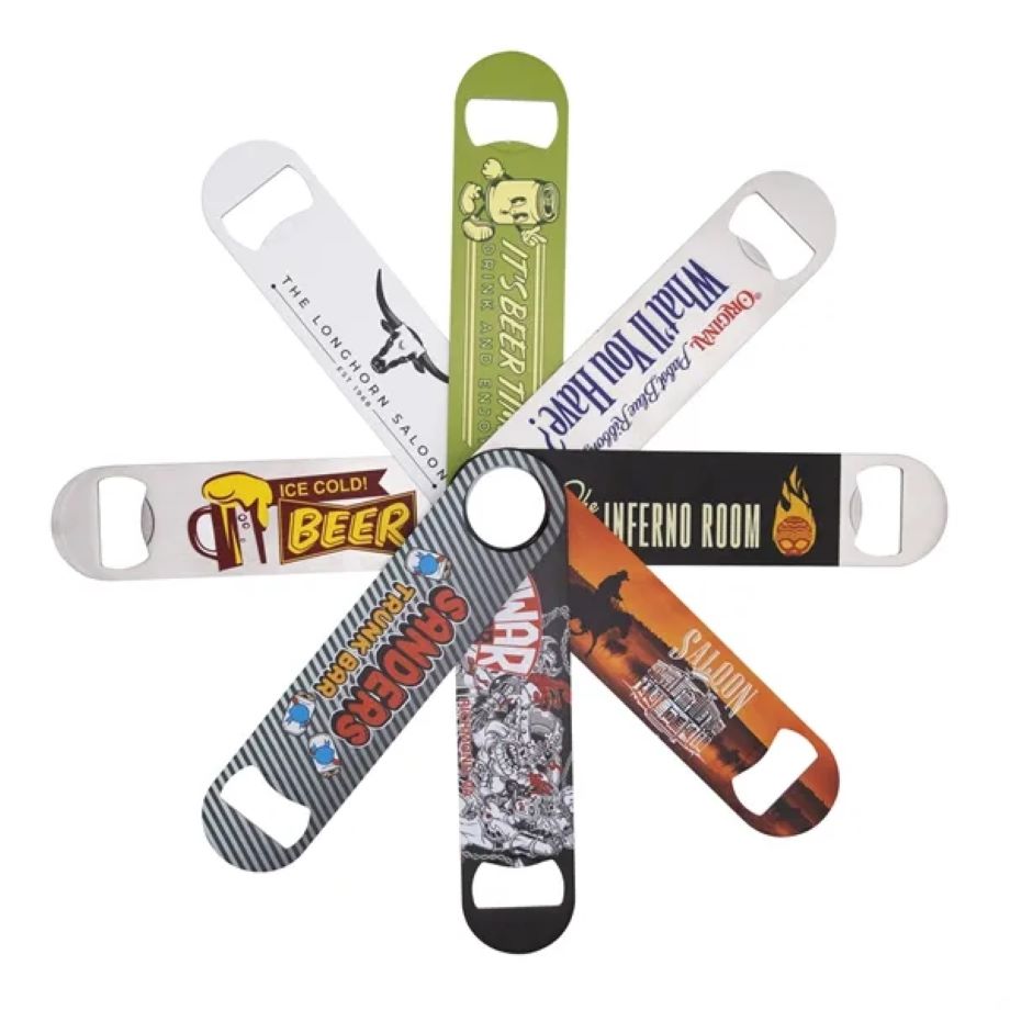 Stainless Steel Paddle Bottle Opener 2
