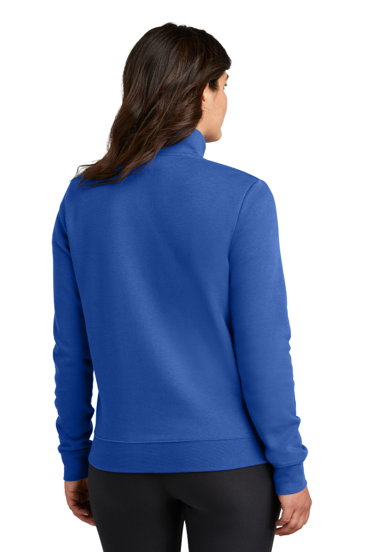 Nike Women's Club Fleece Sleeve Swoosh 1/2-Zip NKDX6720 12