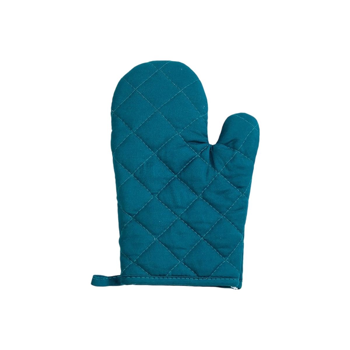 Cotton Heat Resistant Oven Mitt with Polyester Layer and Custom Imprint 1