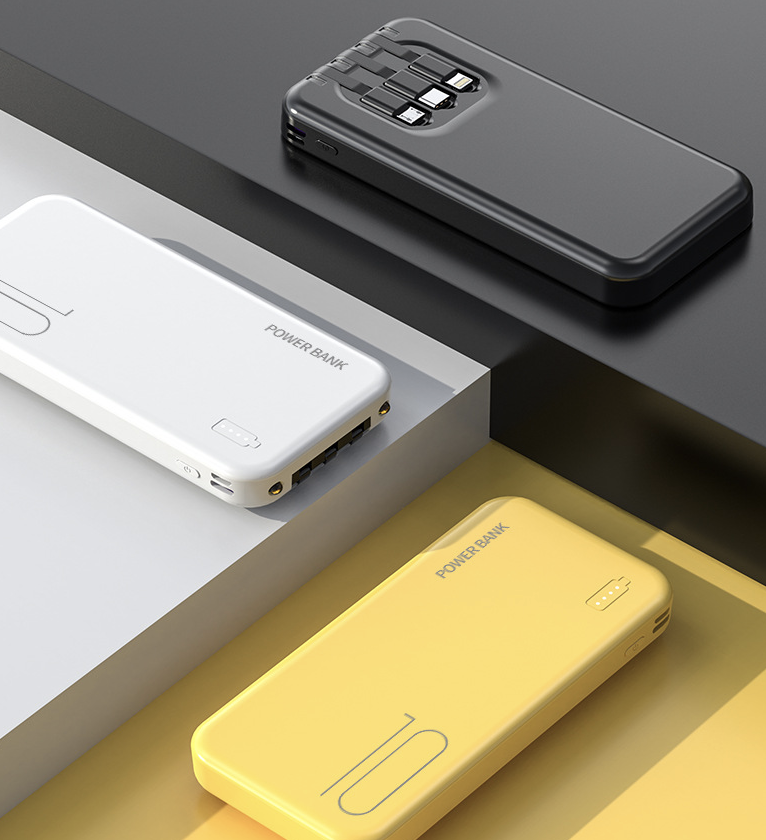 Slim 10000mAh 5V/2.1A Power Bank 6