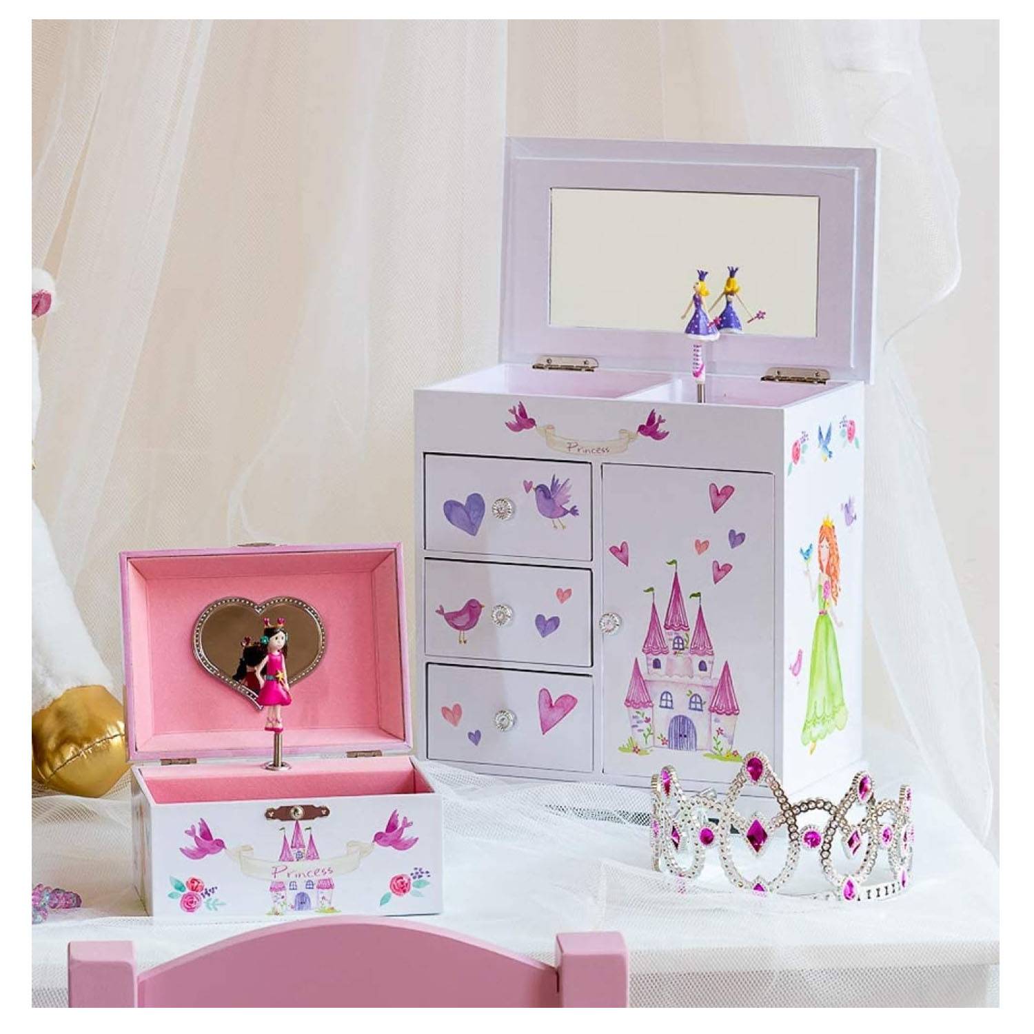 Customizable jewelry storage box 6