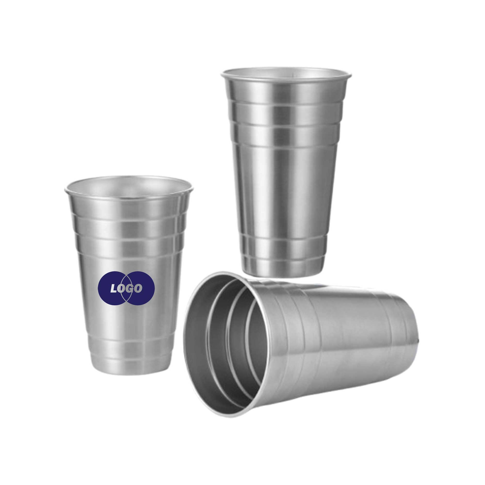 16 Oz Aluminum Party Drink Cups 2