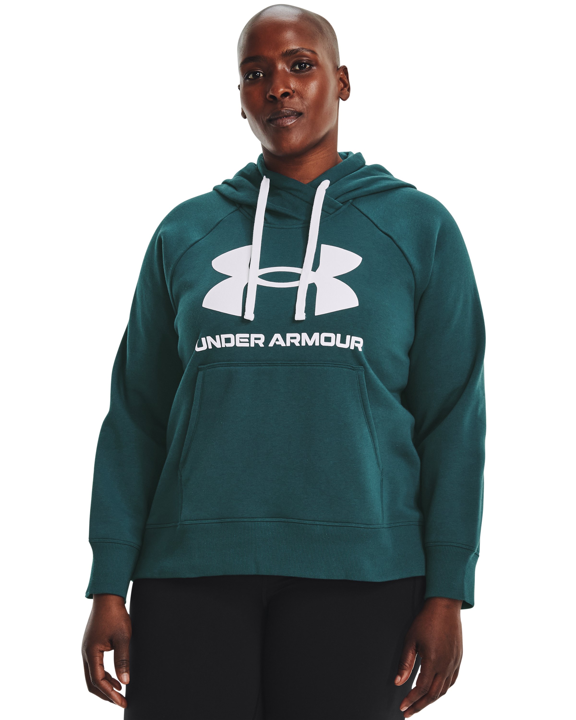 UA Rival Fleece Logo Women's Hoodie 9