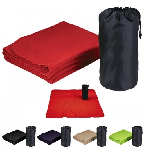 Travel Blanket With Pouch 2