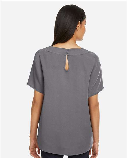 Women's Perfect Fit™ Boat Neck Blouse - DP613W 32
