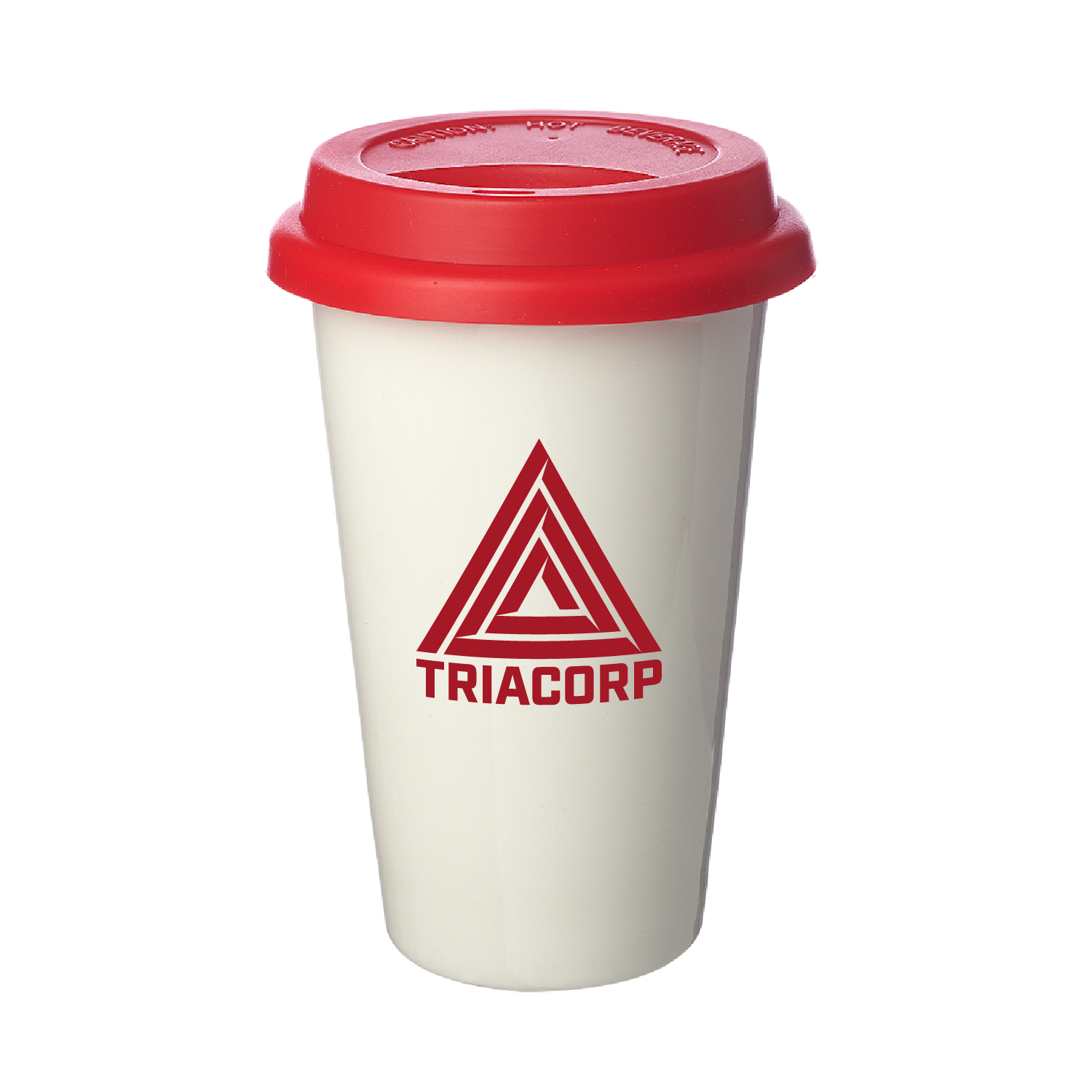 11 oz. Double Wall Ceramic Tumbler (1 Color Imprint) 3