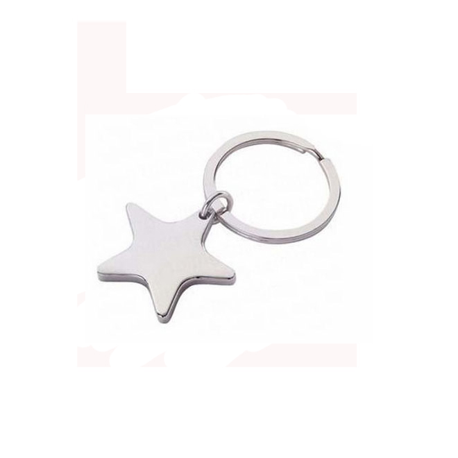 Metal Star Keychain 1